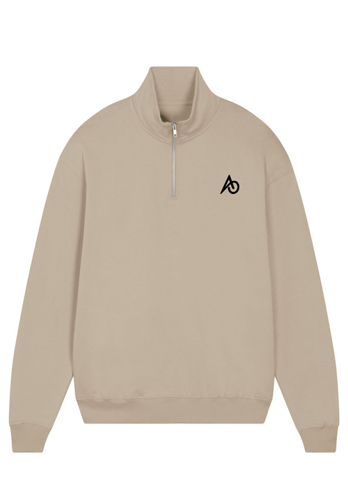 Bluză OVERSIZE unisex AVAOMI Signature AO cu fermoar scurt